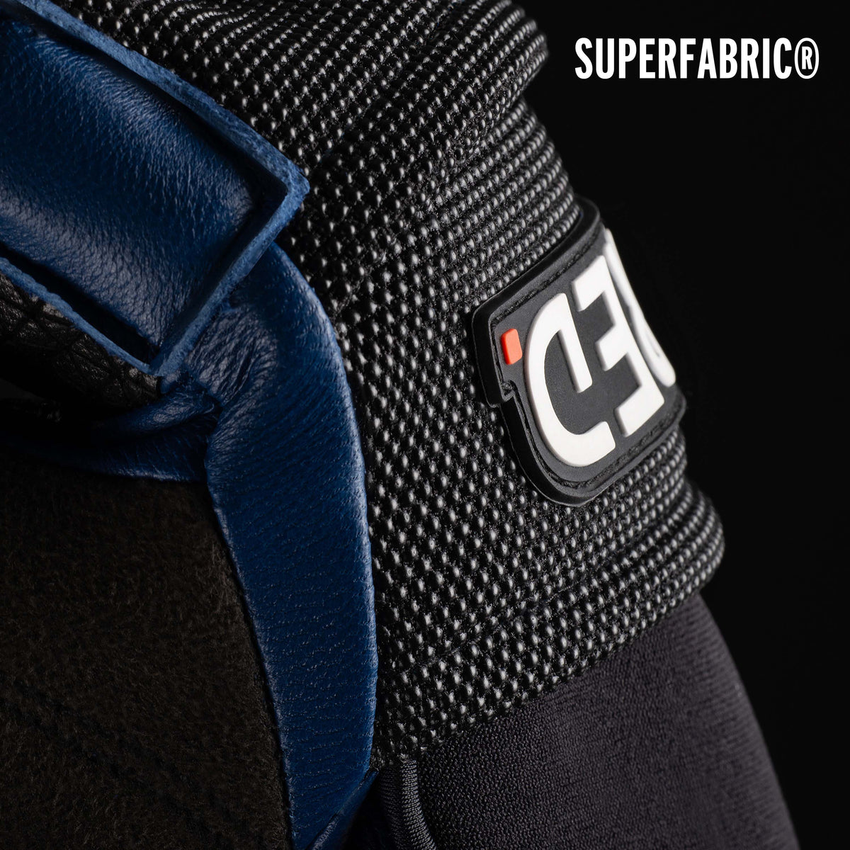 SHRED Ski Race Protective Gloves palm view