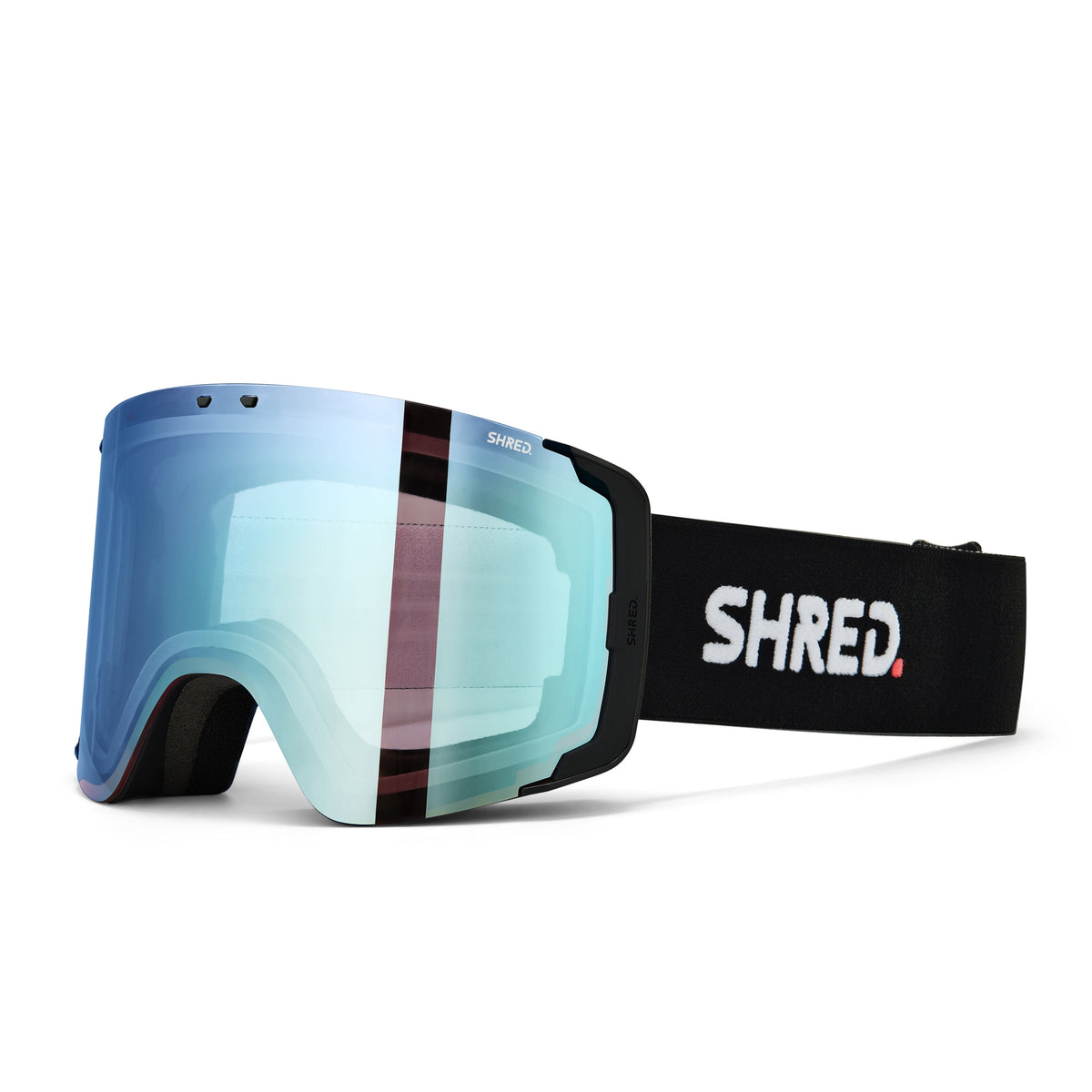 SHRED Gratify goggles in Black with CBL 2.0 ICE lens