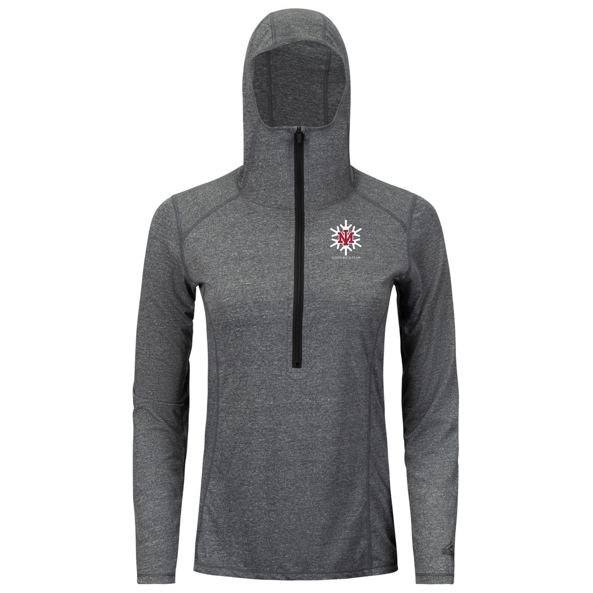 Women's Deluge 1/2 Zip Hoodie Indian Mountain – Custom SYNC