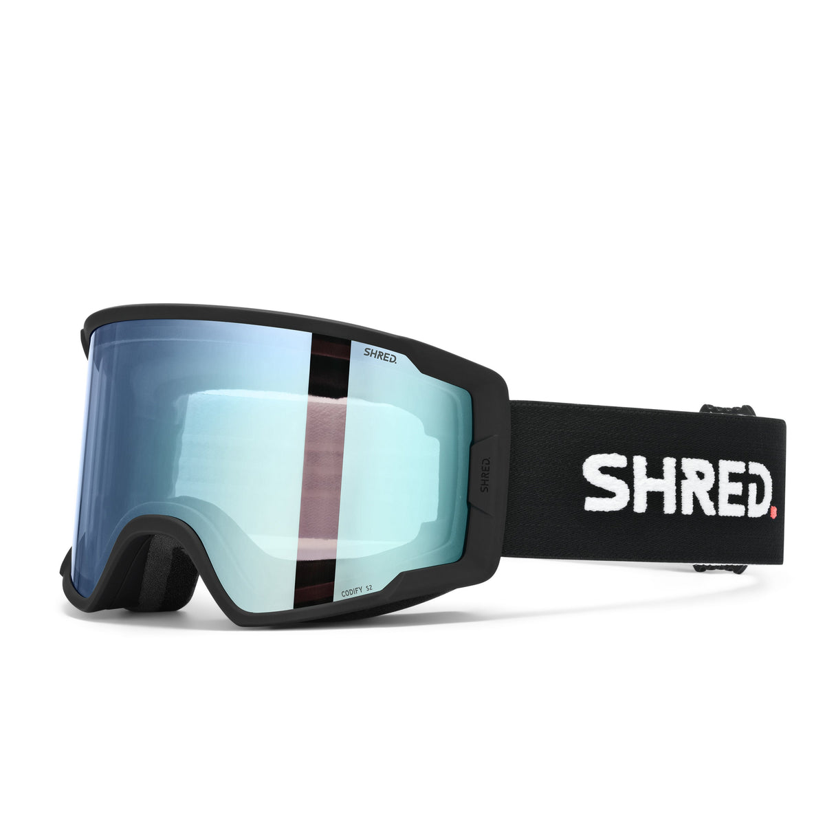 SHRED Codify goggles in Black with CBL 2.0 ICE lens