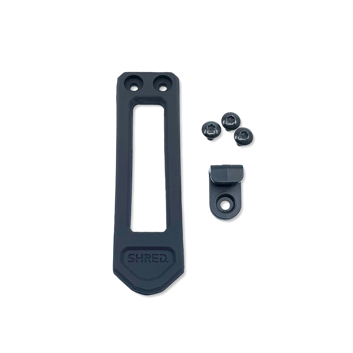 SHRED Basher Goggle Clip Kit Gen-2 in black