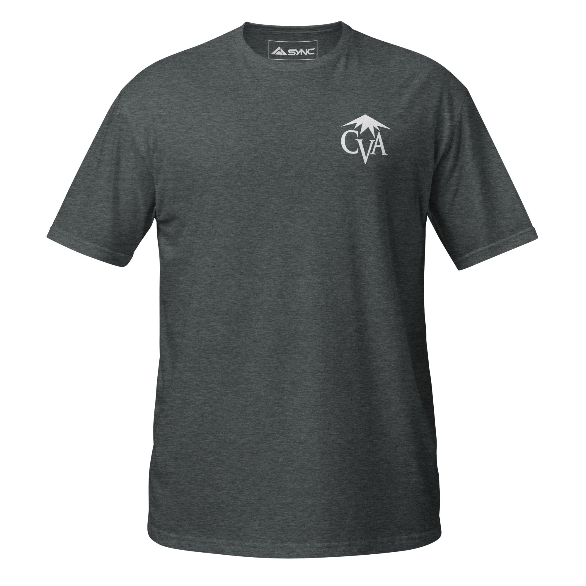 Adult Cotton T-Shirt - CVA (Left Chest Logo) – Custom SYNC