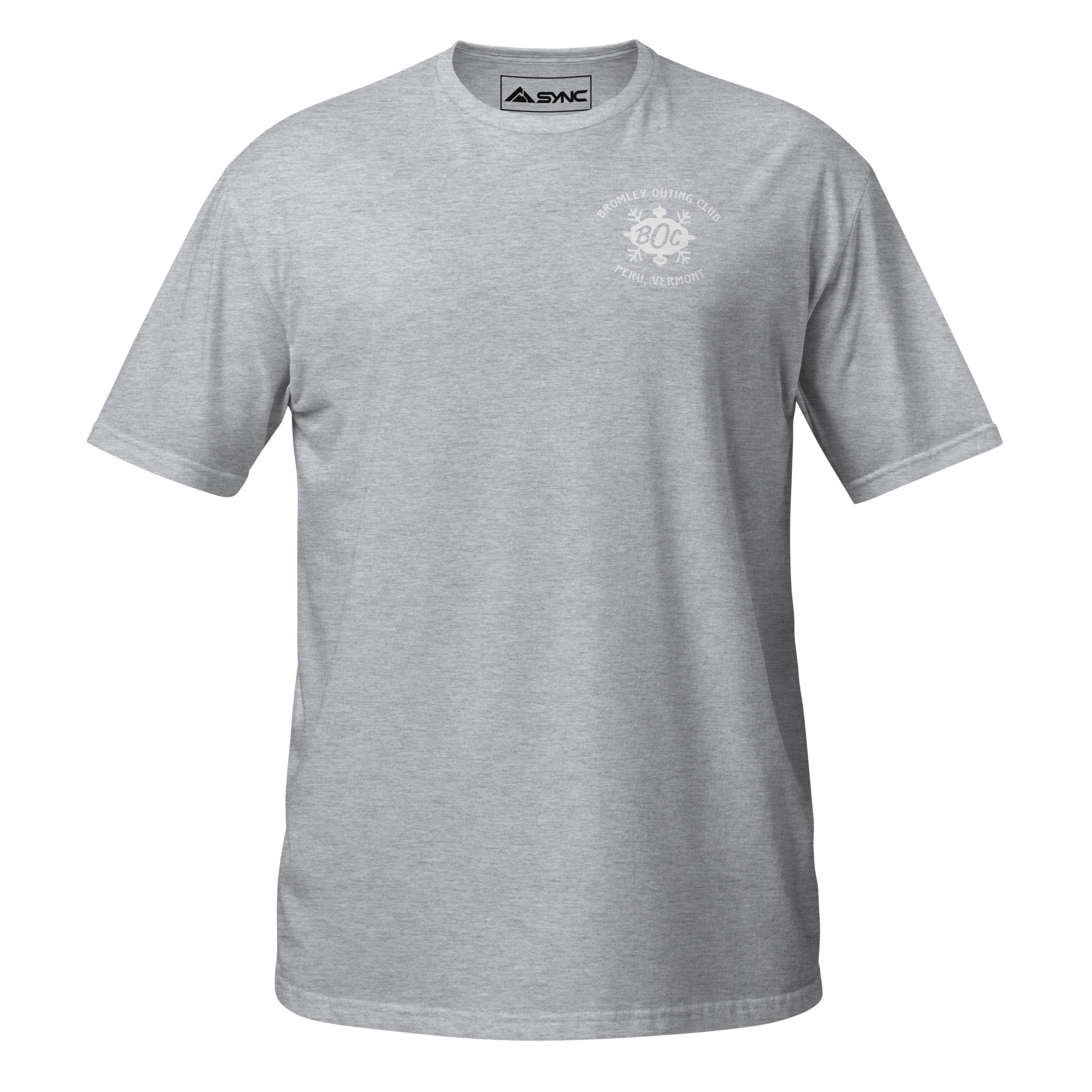 Adult Cotton T-Shirt - Bromley Outing Club (Left Chest Logo)