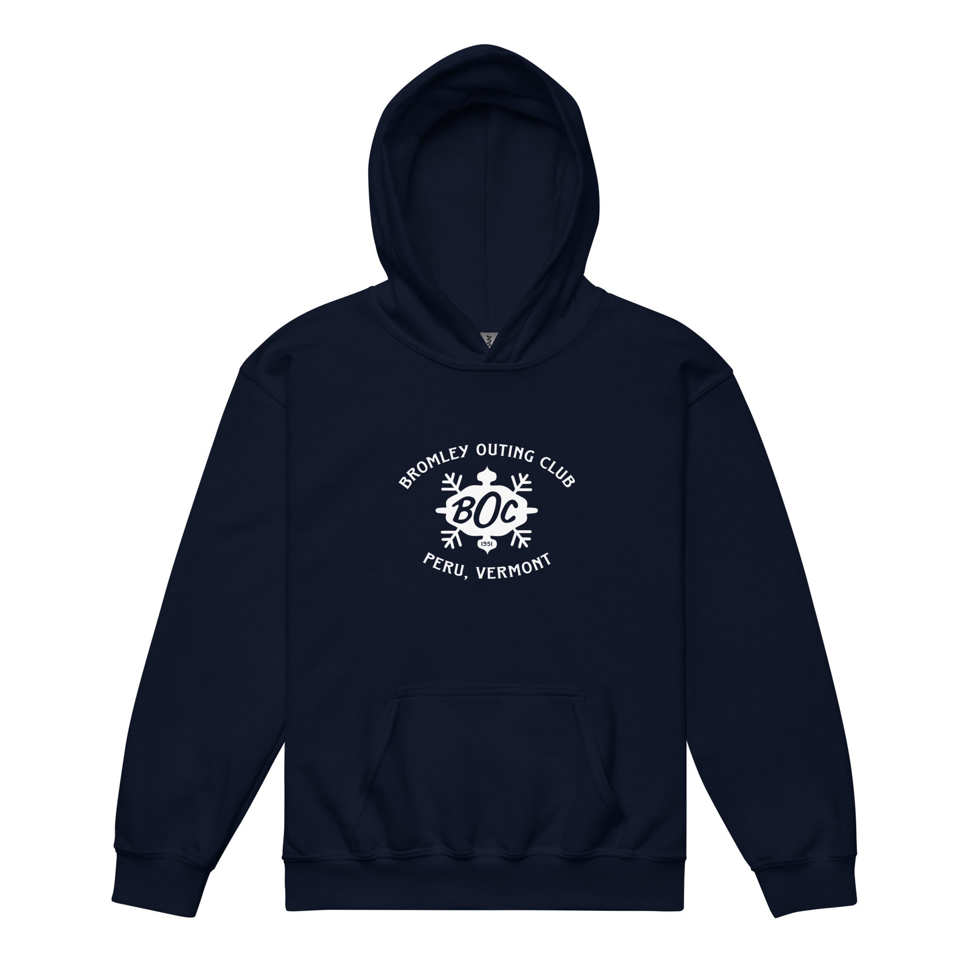 Junior Cotton Hoodie - Bromley Outing Club